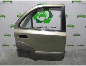 Recambio de puerta trasera derecha para kia sorento 2.5 crdi cat referencia OEM IAM 770043E111 COLOR CHAMPAGNE 5 PUERTAS
