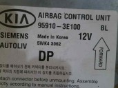 Recambio de centralita airbag para kia sorento 2.5 crdi cat referencia OEM IAM 959103E100 5WK43062 SIEMENS