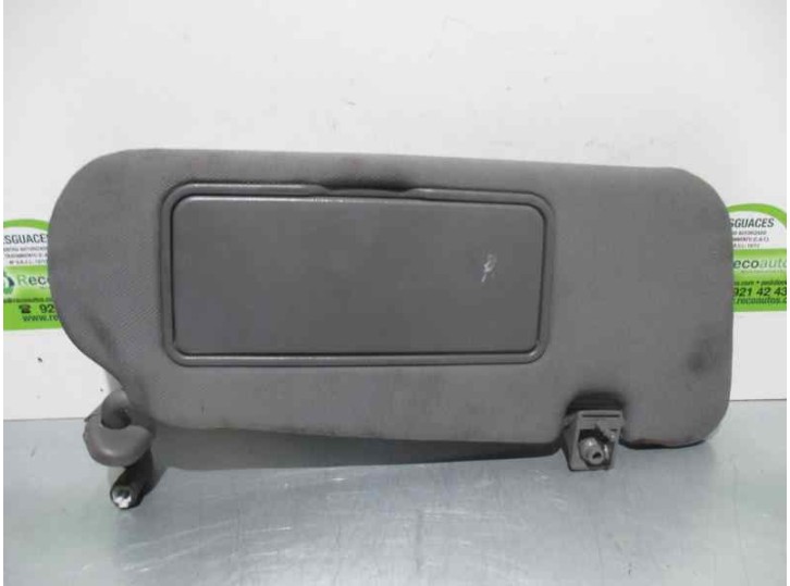 Recambio de parasol derecho para kia sorento 2.5 crdi cat referencia OEM IAM 852023E050CY 