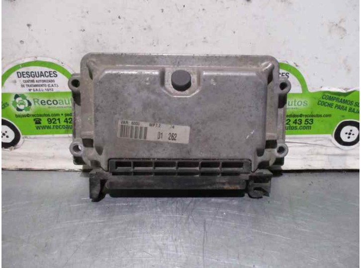 Recambio de centralita motor uce para peugeot 206 berlina xt referencia OEM IAM 9632693980 0261206216 BOSCH