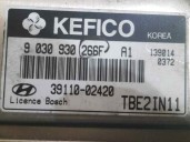 Replacement engine ECU for Hyundai Getz (TB) 1.1 12V CAT OEM IAM reference 3911002420 9030930266F KEFICO