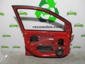 Replacement left front door for Hyundai Getz (TB) 1.1 12V CAT OEM IAM reference 760031C020 RED 5D