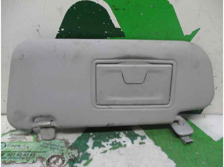 Recambio de parasol izquierdo para mazda 3 berlina (bk) 1.6 cd diesel cat referencia OEM IAM   