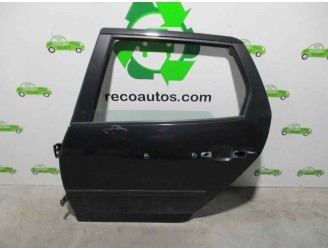 Recambio de puerta trasera izquierda para peugeot 407 sw 1.6 hdi referencia OEM IAM 9006H7 NEGRA 5 PUERTAS
