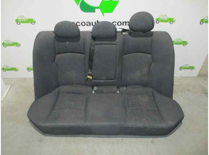 Recambio de asientos traseros para mercedes-benz clase c (w203) berlina 2.0 compresor cat referencia OEM IAM TELA NEGRA 4 PUERT