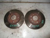 Recambio de disco freno delantero para opel corsa c 1.7 16v di cat (y 17 dtl / lk8) referencia OEM IAM DIAMETRO 240MM GROSOR 19M