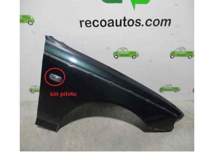Recambio de aleta delantera derecha para mg serie 75 (rj) 1.8 cat referencia OEM IAM 3901020 VERDE 