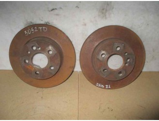 Recambio de disco freno trasero para mercedes-benz clase s (w140) berlina 300 sd t. / s 350 turbo (140.134) referencia OEM IAM 