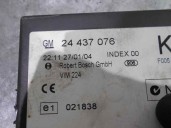 Recambio de centralita cierre para opel zafira a 2.0 dti referencia OEM IAM 24437076 F005V00155 BOSCH