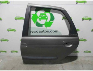 Recambio de puerta trasera izquierda para renault megane i scenic (ja0) 1.9 dti diesel cat referencia OEM IAM 7751472139 GRIS OS