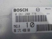 Replacement engine control unit (ECU) for Citroën ZX 1.4 OEM IAM reference 9617149880 0261200778 BOSCH