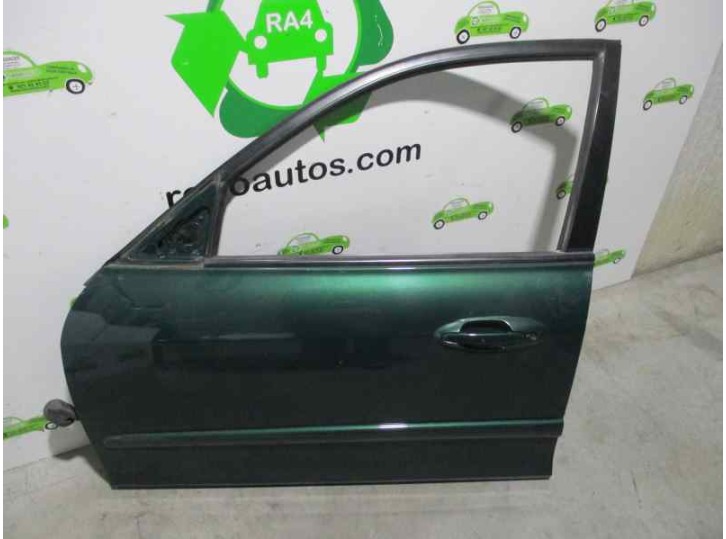 Replacement front left door for Hyundai Sonata (Y4) 2.0 16V CAT OEM IAM reference 760033D110 GREEN 4D