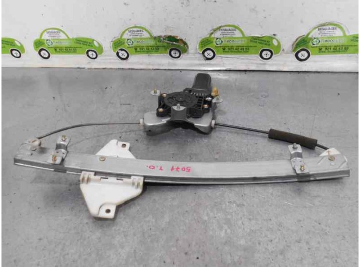 Replacement rear right window regulator for Hyundai Sonata (Y4) 2.0 16V CAT OEM IAM reference 2 PINS 5 DOORS.