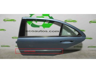 Recambio de puerta trasera izquierda para mercedes-benz clase c (w203) berlina 2.2 cdi cat referencia OEM IAM A2037300705 AZUL 4
