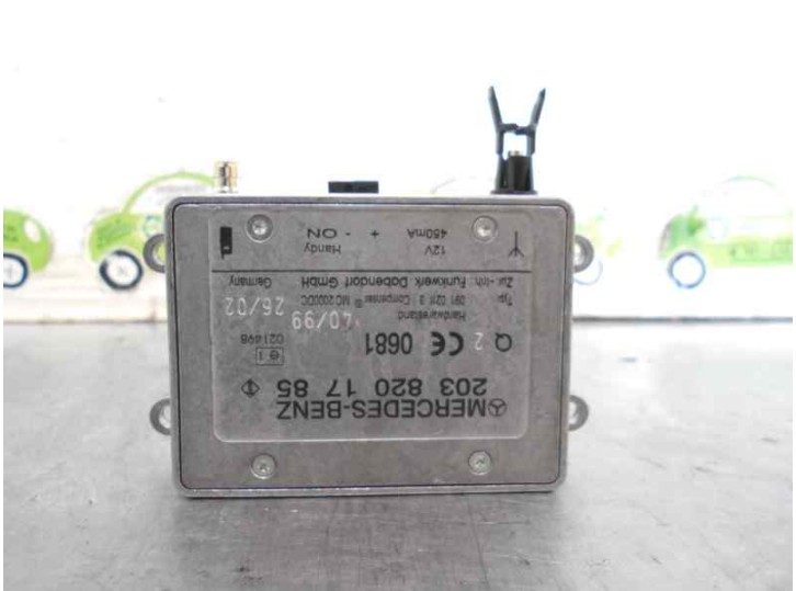 Recambio de amplificador para mercedes-benz clase c (w203) berlina 2.2 cdi cat referencia OEM IAM 2038201785  