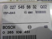 Recambio de centralita abs para mercedes-benz clase e (w210) berlina 3.2 v6 18v cat referencia OEM IAM 0275455632 0265109451 BOS