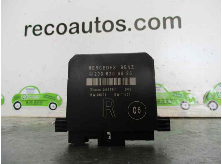 Recambio de centralita cierre para mercedes-benz clase c (w203) berlina 2.0 compresor cat referencia OEM IAM 2038206626 351391 T