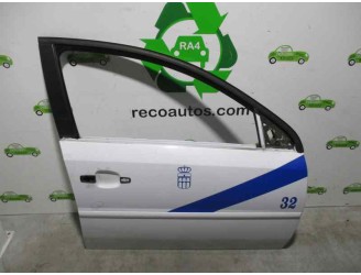 Recambio de puerta delantera derecha para opel vectra c berlina 1.9 cdti referencia OEM IAM 124606 BLANCA,ROTULADA. 5 PUERTAS