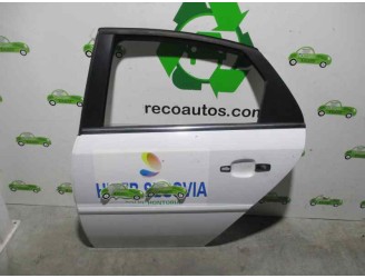 Recambio de puerta trasera izquierda para opel vectra c berlina 1.9 cdti referencia OEM IAM 840777 BLANCA,ROTULADA 5 PUERTAS