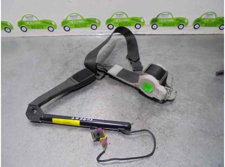 Replacement front left seat belt for Opel Vectra C saloon 1.9 CDTi OEM IAM reference E9081587690 5 DOORS