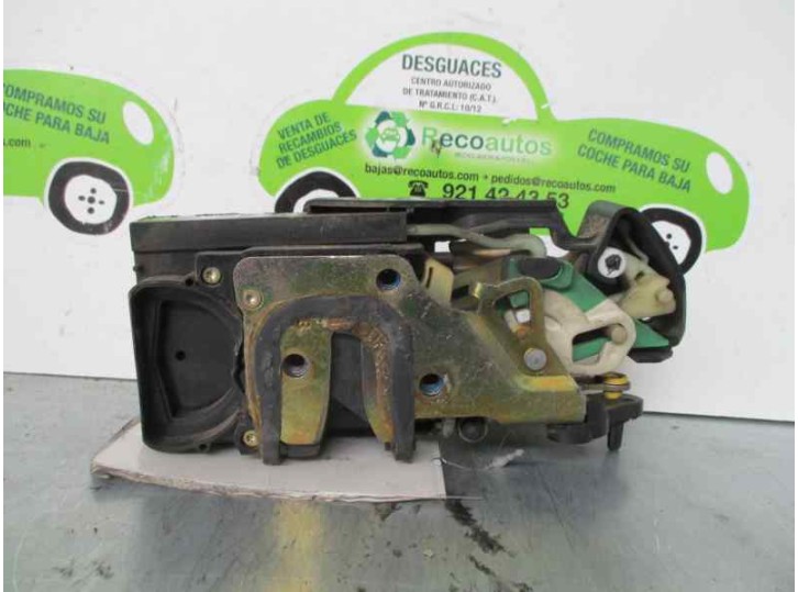 Recambio de cerradura puerta trasera derecha para opel frontera b limited referencia OEM IAM 16639860 4 PINES 5 PUERTAS