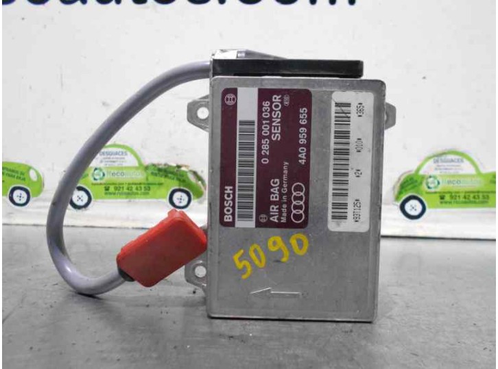 Recambio de centralita airbag para audi 100 berlina (c4) 2.6 v6 cat (abc) referencia OEM IAM 4A0959655 0285001036 BOSCH