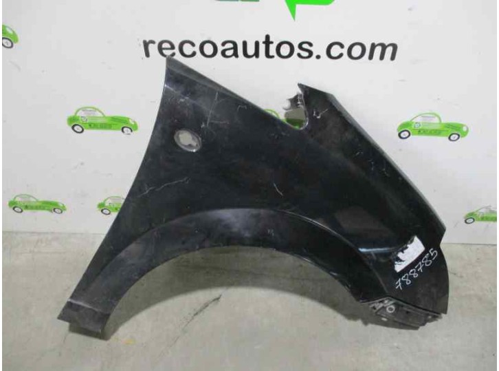 Replacement front right fender for Opel Meriva 1.6 16V OEM IAM reference 6102344 BLACK 