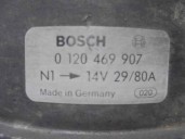 Recambio de alternador para bmw serie 5 berlina (e34) 520i (110kw) referencia OEM IAM 0120469907 BOSCH