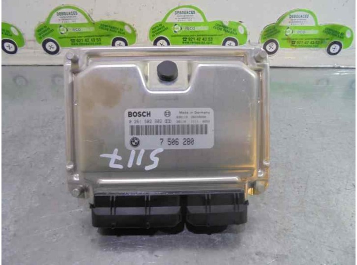 Recambio de centralita motor uce para bmw serie 7 (e65/e66) 760li referencia OEM IAM 7506280 0261S02902 BOSCH