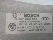 Recambio de motor limpia delantero para bmw serie 7 (e65/e66) 760li referencia OEM IAM 61617115706 3397020553 BOSCH