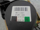Recambio de cinturon seguridad delantero derecho para bmw serie 7 (e65/e66) 760li referencia OEM IAM 561148401 561148401 4 PUERT