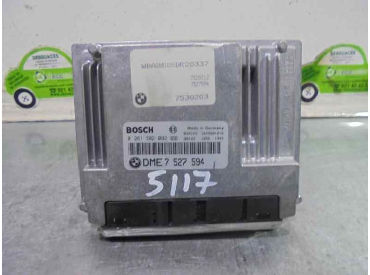 Recambio de centralita motor uce para bmw serie 7 (e65/e66) 760li referencia OEM IAM 7527594 0261S02002 BOSCH