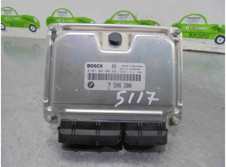 Recambio de centralita motor uce para bmw serie 7 (e65/e66) 760li referencia OEM IAM 7506280 0261S02902 