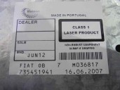 Recambio de sistema audio / radio cd para fiat bravo (198) 1.4 16v cat referencia OEM IAM 735451941 M036817 