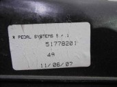 Recambio de juego pedales para fiat bravo (198) 1.4 16v cat referencia OEM IAM 51778201 3801980029 