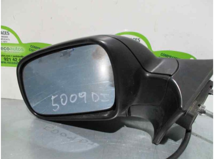 Recambio de retrovisor izquierdo para peugeot 407 sw 1.6 hdi referencia OEM IAM 96456978XT 5 PINES 5 PUERTAS