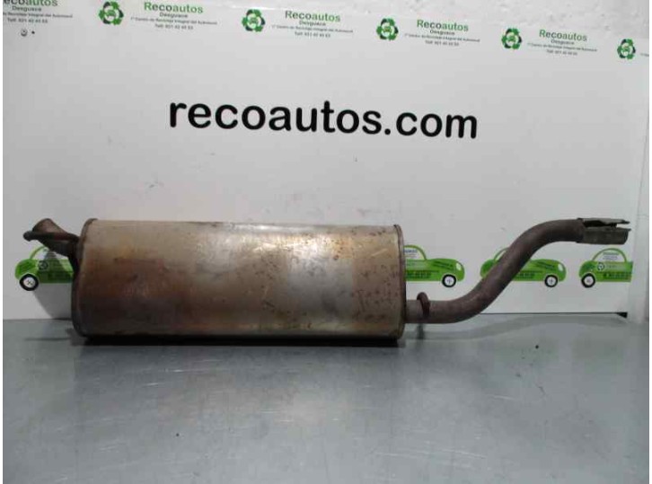 Recambio de tubo escape trasero para opel corsa d 1.2 16v lpg referencia OEM IAM 13263396 13263396 CESTA 1B