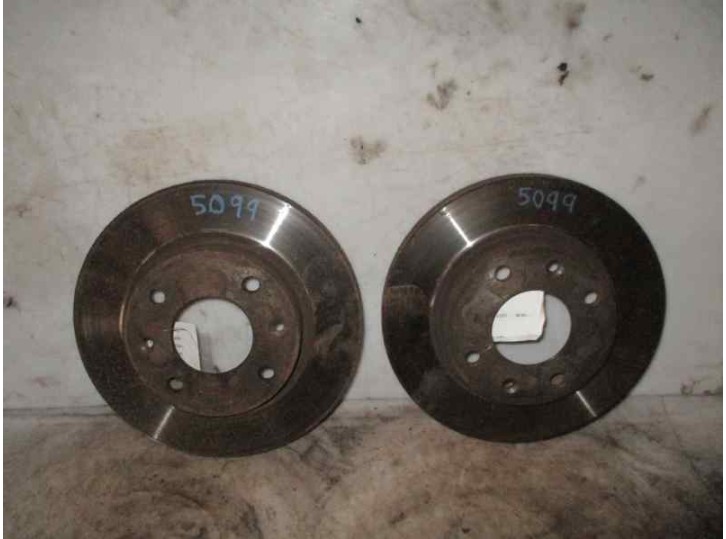 Recambio de disco freno delantero para peugeot 205 berlina 1.6 gti referencia OEM IAM 