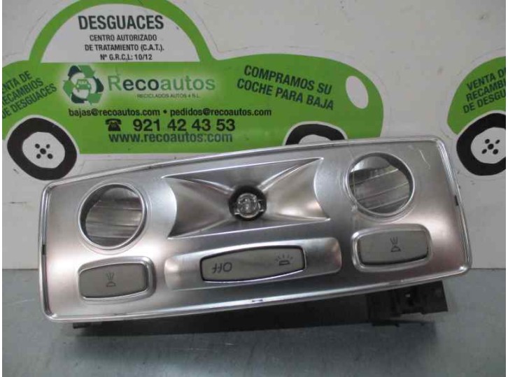 Replacement interior light for Renault Vel Satis (BJ0) 3.0 V6 DCI turbodiesel CAT OEM IAM reference 