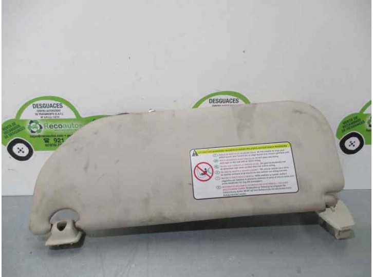 Recambio de parasol izquierdo para citroën c4 berlina 1.6 hdi cat (9hy / dv6ted4) referencia OEM IAM 