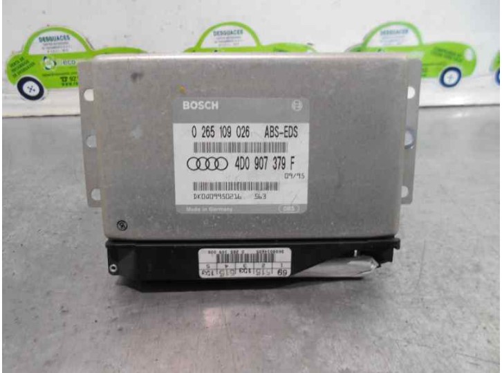 Recambio de centralita abs para audi a4 berlina (b5) 1.8 t quattro (110kw) referencia OEM IAM 4D0907379F 0265109026 BOSCH