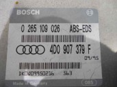 Recambio de centralita abs para audi a4 berlina (b5) 1.8 t quattro (110kw) referencia OEM IAM 4D0907379F 0265109026 BOSCH