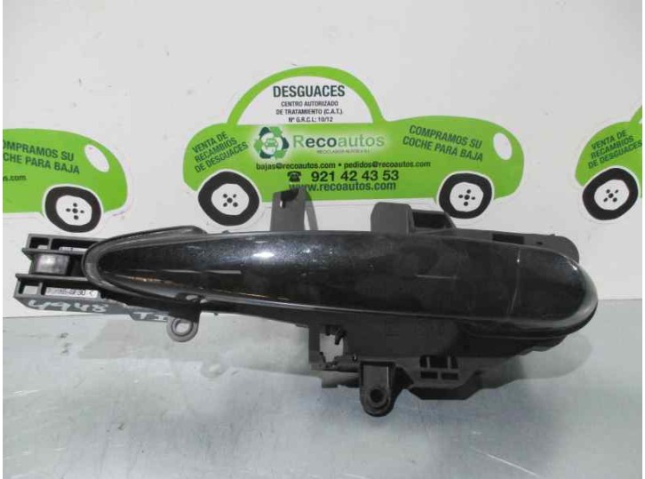 Replacement rear left exterior door handle for BMW 1 Series sedan (E81/E87) 118d OEM IAM reference BOX 5 