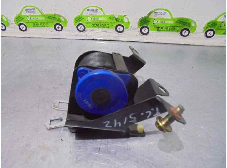 Recambio de cinturon seguridad trasero central para ssangyong rexton 2.7 turbodiesel cat referencia OEM IAM 5 PUERTAS