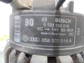 Recambio de alternador para audi a4 berlina (b5) 1.8 t quattro (110kw) referencia OEM IAM 058903016A 0123320016 BOSCH