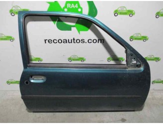 Recambio de puerta delantera derecha para ford fiesta berlina 1.3 cat (endura-e) referencia OEM IAM 1007032 VERDE 3 PUERTAS