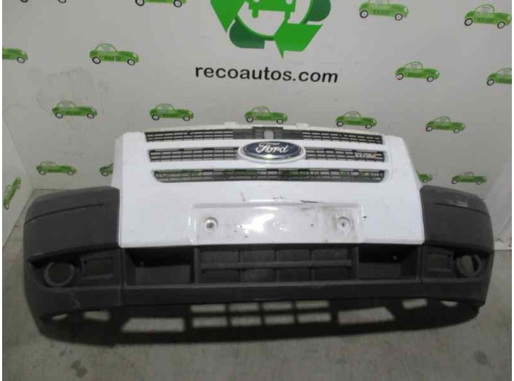 Recambio de paragolpes delantero para ford transit caja cerrada ´06 2.2 tdci cat referencia OEM IAM NEGRO TEXTURADO Y BLANCO 