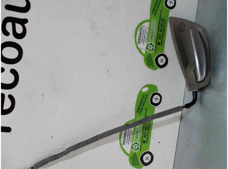 Recambio de maneta interior trasera izquierda para bmw serie 1 berlina (e81/e87) 118d referencia OEM IAM CAJA 7 