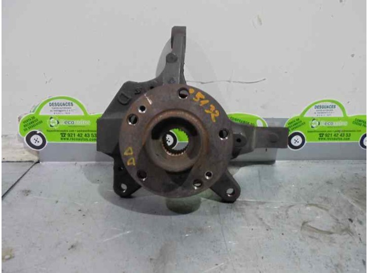 Recambio de mangueta delantera derecha para renault laguna ii (bg0) 1.9 dci diesel referencia OEM IAM 8200322078  