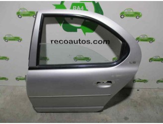 Replacement rear left door for Chrysler Stratus sedan (JA) 2.0 16V CAT OEM IAM reference 4814827AE GREY 4 DOORS
